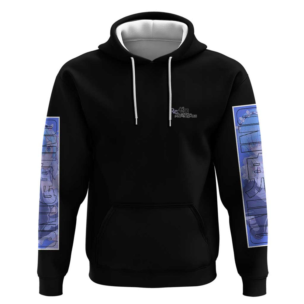 Rem Re Zero Streetwear Hoodie Anime Style Rem Re Zero Streetwear Hoodie Anime Style