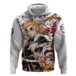 Rengoku Kyojuro - Demon Slayer Hoodie Anime Style