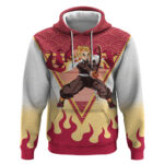 Rengoku Kyoujurou-Demon Slayer Hoodie Anime Mix Japan Pattern Style