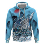 Blue-Eyes White Dragon Hoodie Anime Japan Art Style