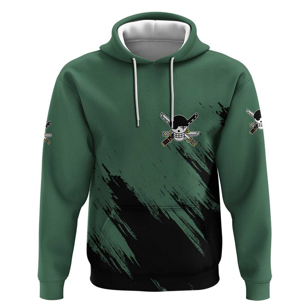 Roronoa Zoro Mix Manga - One Piece Hoodie Anime Style Roronoa Zoro Mix Manga - One Piece Hoodie Anime Style