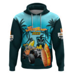 Blue Jeep Beach 2023 Hoodie Happy 20th Anniversary