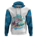 Blue Jeep Galaxy Hoodie Not All Those Who Wander Are Lost