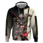 Rudo Surebrec Hoodie Grunge Manga Illustration Style