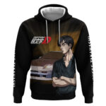 Ryouske Takahashi Initial D Hoodie Manga Mix Anime Style