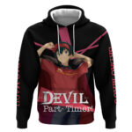 Sadao Maou The Devil Part Timer Hoodie Anime Style