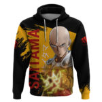 Saitama Hoodie Funny and Cool One Punch Man Anime