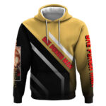 Saitama One Punch Man Hoodie with Bold Expression and Simple Powerful Design
