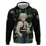 Sanemi Shinazugawa - Demon Slayer Hoodie Anime Mix Pattern Style