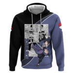 Sasuke - Naruto Hoodie Anime Mix Manga Style