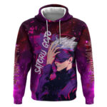 Satoru Gojo - Jujutsu Kaisen Hoodie Anime Galaxy Style