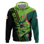 Sceptile Pok Hoodie Neon Retro Anime Style