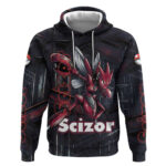 Scizor Battle Armor Hoodie Scizor s Domain - Claws of Precision