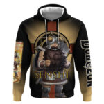 Senshi Viking Warrior Hoodie Fantasy Game Art Style