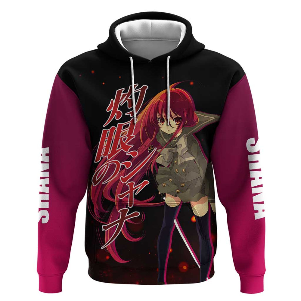 Shana - Shakugan no Shana Hoodie Anime Style Shana - Shakugan no Shana Hoodie Anime Style