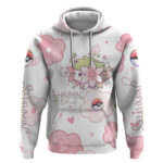 Shaymin Hoodie Floral Pastel Blossom Art