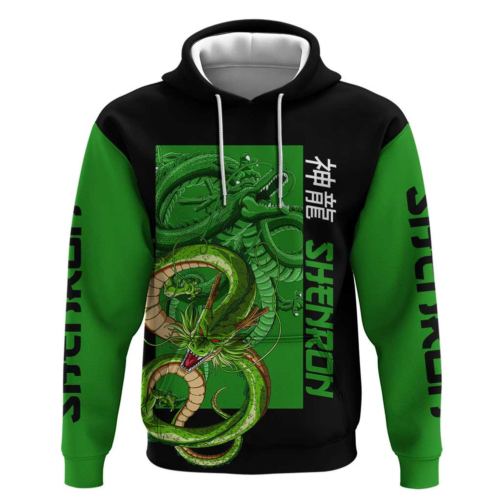 Shenron - Dragon Ball Hoodie Anime Style Shenron - Dragon Ball Hoodie Anime Style