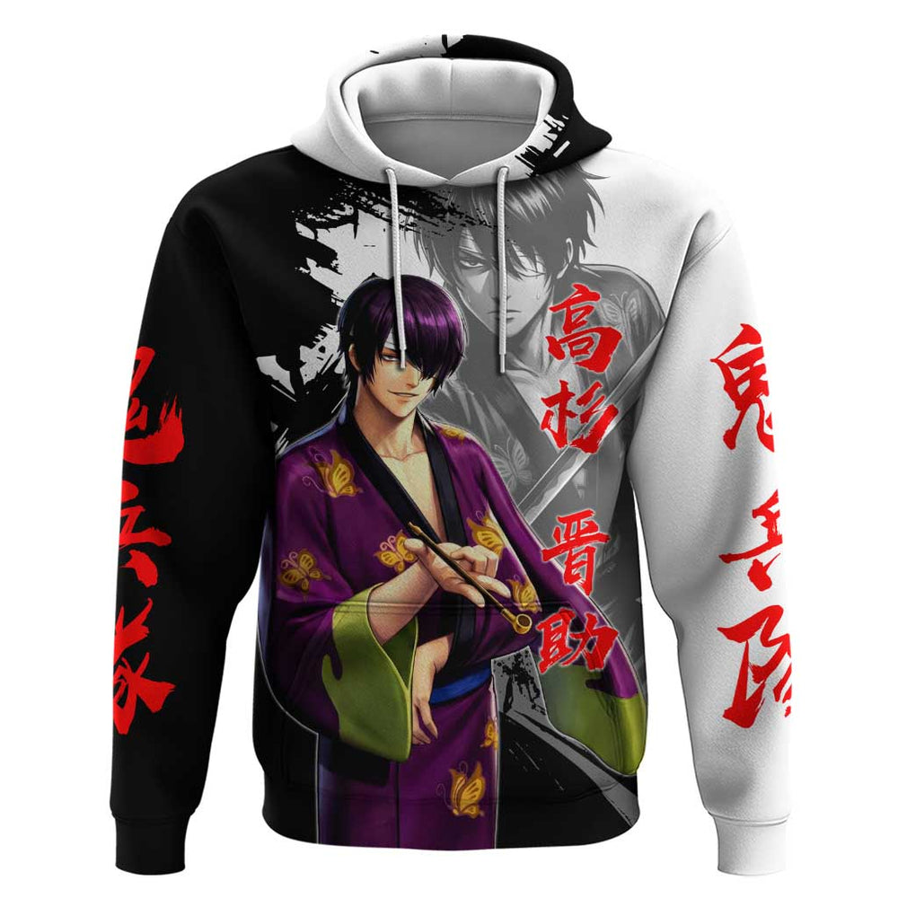Shinsuke Takasugi Hoodie Dark Ronin Ink Wash Style Shinsuke Takasugi Hoodie Dark Ronin Ink Wash Style