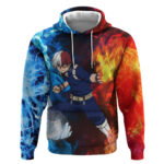 Shoto Todoroki - My Hero Academia Hoodie Anime Style