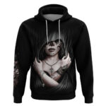 Skull Hoodie Girl Day Of The Dead DT01