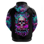 Skull Hoodie Hello Darkness My Old Friend Pinky DT01