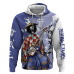 Brook in Wano Samurai Attire Hoodie Soul King Brook - Traditional Japanese Style