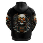 Skull Jeep Hoodie Skull Flag Jeep Life DT01