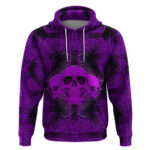 Skull Pattern Hoodie I Am Who I Am Your Approval Isn't Needed