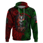 Skulls Aztec Warriors Hoodie DT02