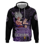Son Gohan - Dragon Ball Hoodie Pattern Anime Mix Manga Style