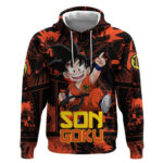 Son Goku - Dragon Ball Hoodie Pattern Anime Mix Manga Style