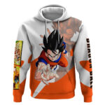 Son Goku Kamehameha Legend Hoodie Iconic Anime Battle Style
