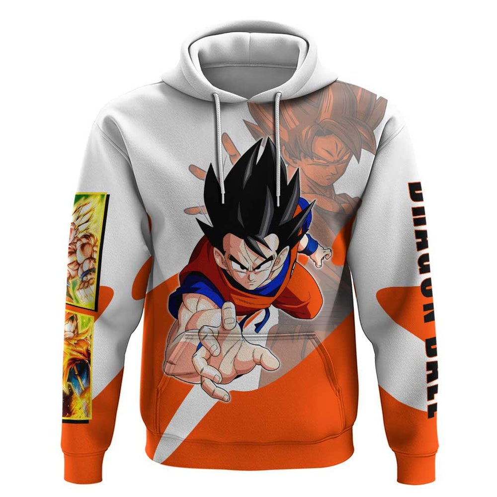 Son Goku Kamehameha Legend Hoodie Iconic Anime Battle Style Son Goku Kamehameha Legend Hoodie Iconic Anime Battle Style