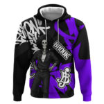 Brook One Piece Hoodie Graffiti Street Art Anime Collage