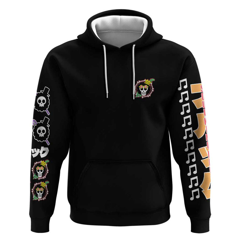 Brook - Straw Hat Team One Piece Hoodie Anime Style Brook - Straw Hat Team One Piece Hoodie Anime Style
