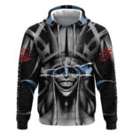 Statue of God Solo Leveling Hoodie Dark Surreal Gothic Style