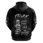 Stuck Between Idk Idc Idgaf Hoodie