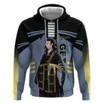 Suguru Geto from Jujutsu Kaisen Hoodie with Cursed Spirit Powers and Dark Aura Design