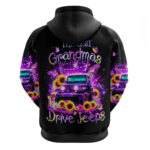 Buffterfly Jeep Hoodie The Best Grandmas Drive Jeeps DT01