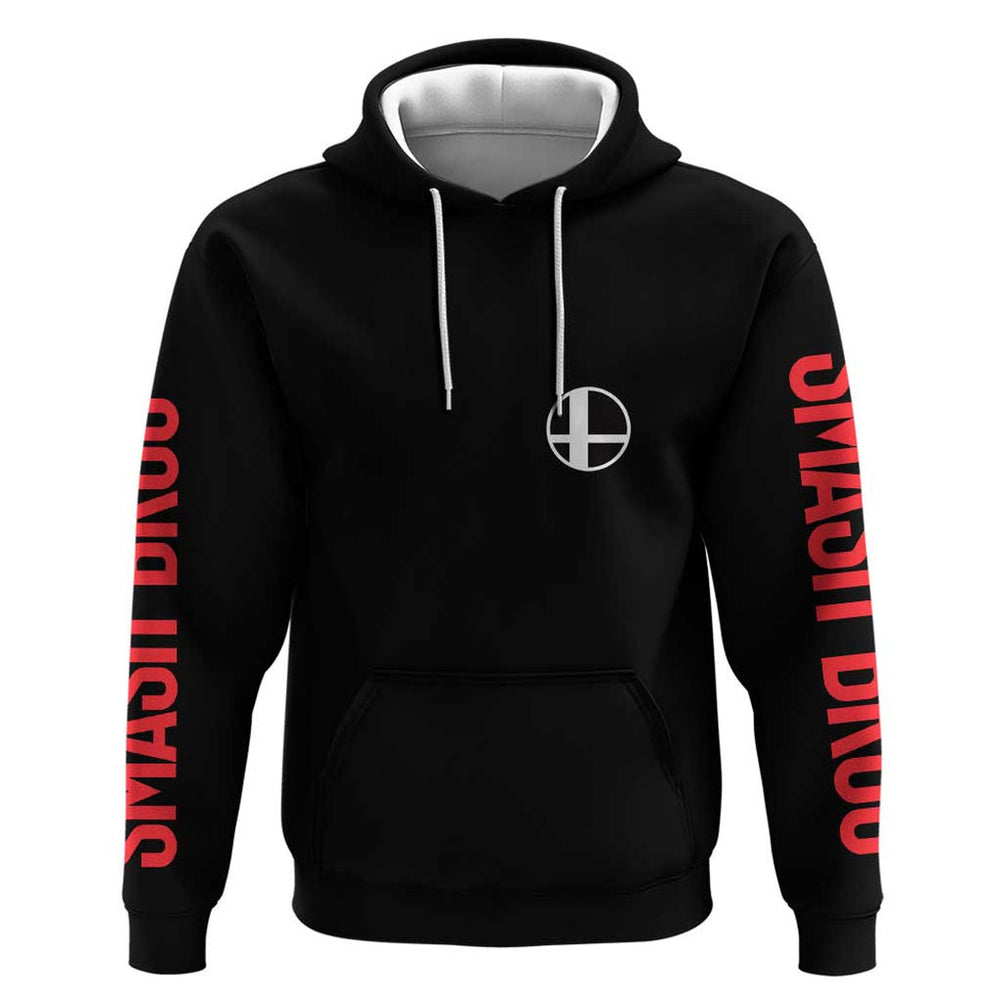 Super Smash Bros Hoodie Anime Style Super Smash Bros Hoodie Anime Style