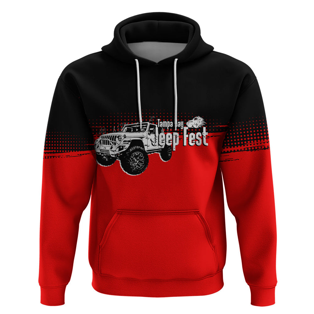 Tamba Bay Jeep Fest Hoodie Grunge Vibe Red Style Tamba Bay Jeep Fest Hoodie Grunge Vibe Red Style