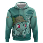 Bulbasaur Pok Hoodie Explorer Jungle Chibi Style
