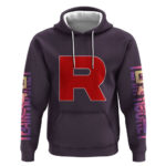 Team Rocket Poke Hoodie Japan Anime Style