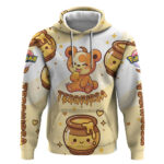Teddiursa Hoodie Sweet Honey Moon Kawaii Art