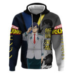 Tenya Iida Engine Hero Hoodie Japanese Comic Book Style