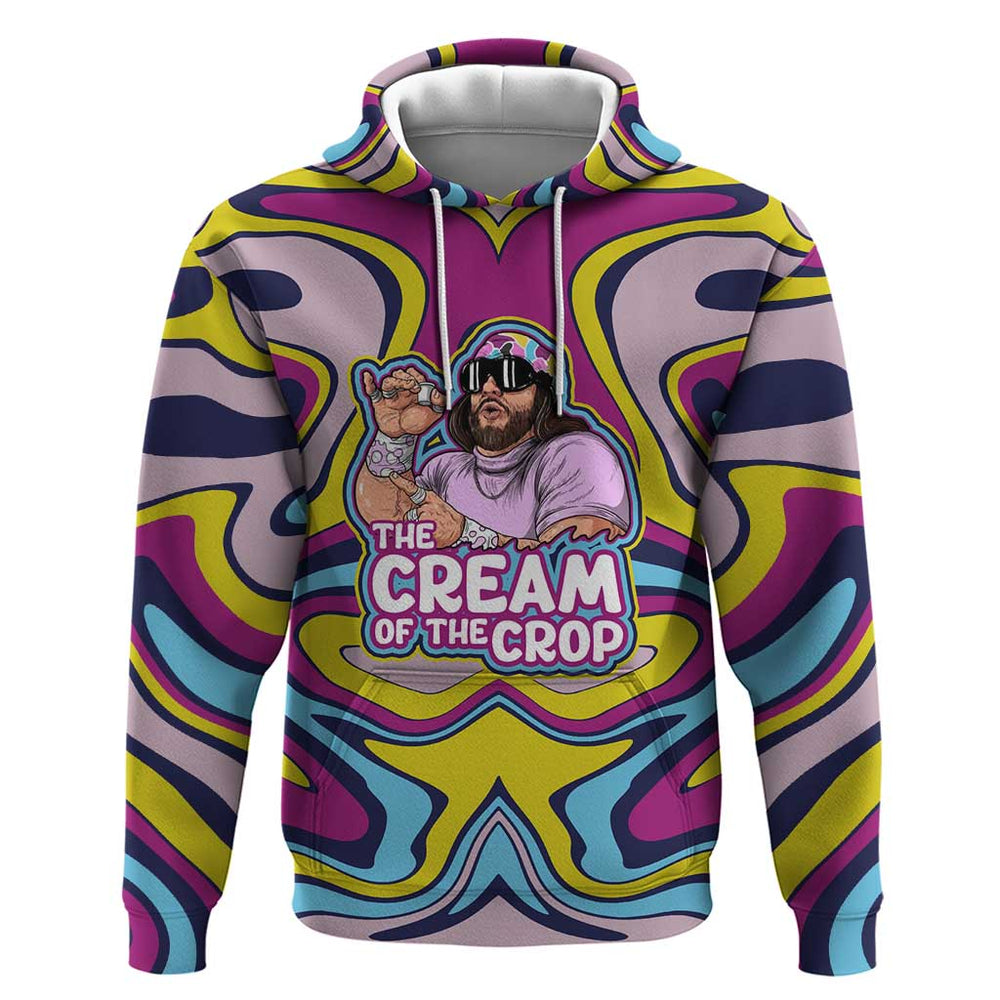 The Cream of the Crop Trippy Randy Savage Pop Culture Hoodie Anime Style The Cream of the Crop Trippy Randy Savage Pop Culture Hoodie Anime Style
