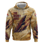 The Desert Apex Giratina Hoodie Grunge Ink Sandstorm Art