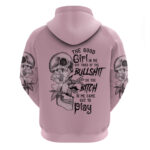 The Good Girl In Me Got Tired Skull Hoodie