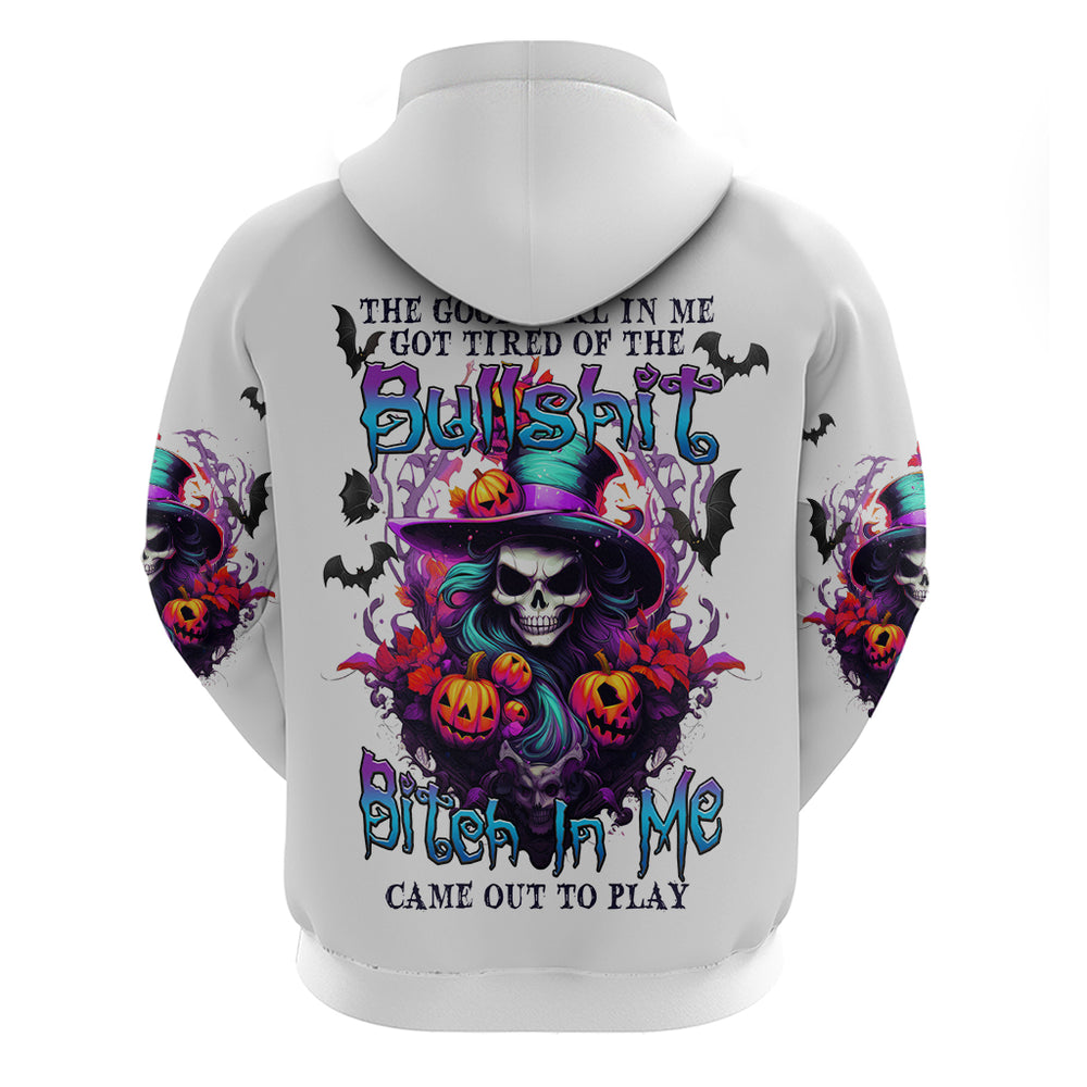 The Good Girl In Me Halloween Witch Hoodie The Good Girl In Me Halloween Witch Hoodie