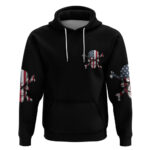 This Is America Patriotic Skull Hoodie
